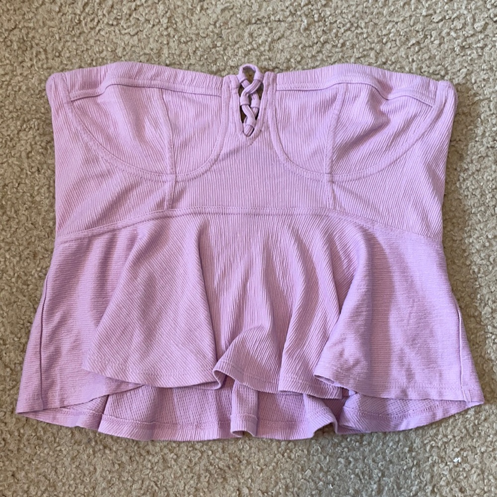 Free People Purple Tube Top